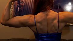 play Gespierde tante Kylee Nash domineert met intense FBB-workout