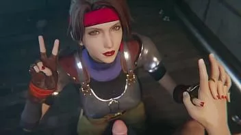 play 《最终幻想》中的杰西以各种姿势性交