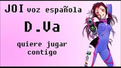 play JOI-Erfahrung mit D.Va aus Overwatch: Der Traum eines Anime-Fans